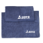 YATE Cestovní ručník vel. XL 66x125 cm tm.modrý