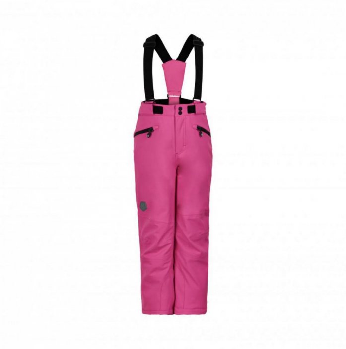 Dětské zimní kalhoty COLOR KIDS Ski pants w.pockets, AF 10.000, sugar pink - Výprodej