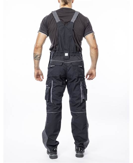 Kalhoty s laclem ARDON®URBAN+ černé prodloužené