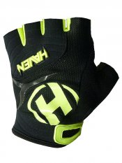 Krátkoprsté rukavice HAVEN DEMO SHORT black/green vel. XS