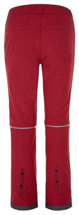 Kilpi dětské kalhoty Rizo-j tmavě červená