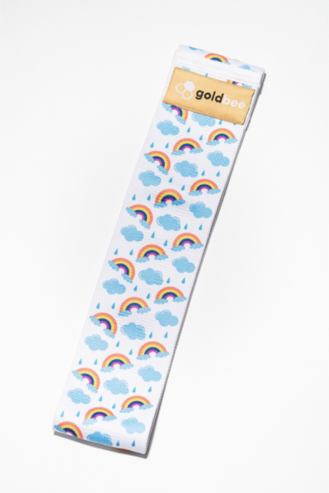 GoldBee Posilňovacia guma BeBooty Rainbow