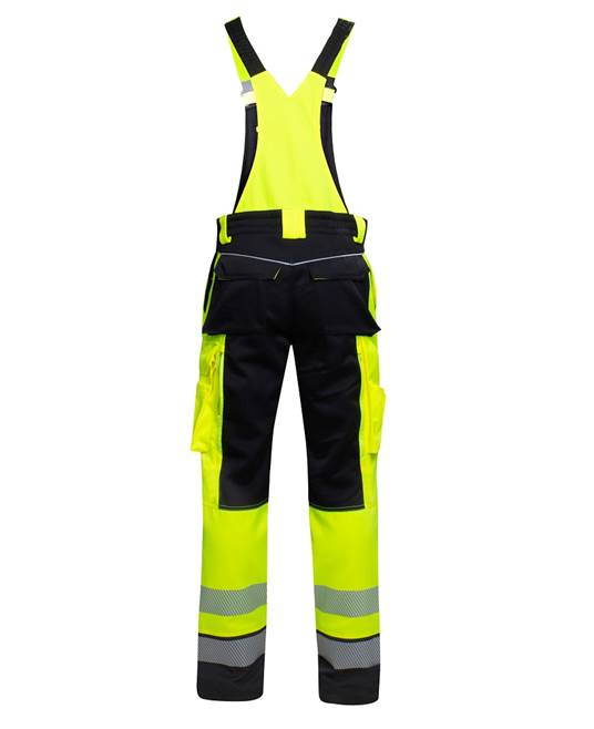 Reflexní kalhoty s laclem ARDON®SIGNAL+ žluto-černé