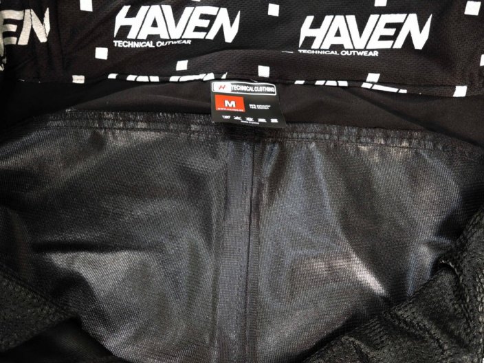 Kalhoty HAVEN RAINBRAIN LONG black/red XS