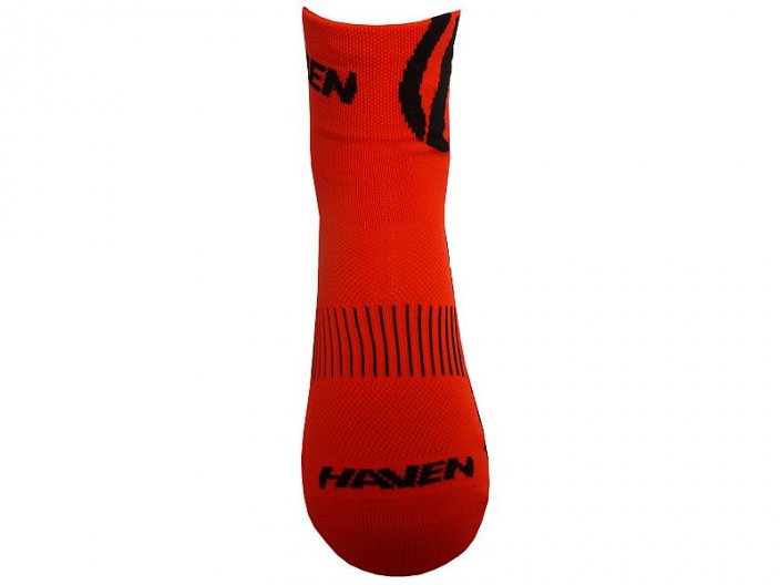 Ponožky HAVEN LITE Silver NEO red/black 2 páry veľ. 1-3 (34-36)