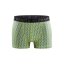 Boxerky CRAFT Greatness 3" zelená - Výprodej - Barva: Zelená s šedou, Velikost: XS