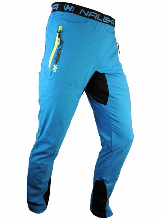 Kalhoty HAVEN NALISHA LONG blue/yellow - men/women XS