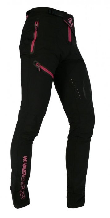 Kalhoty HAVEN ENERGIZER LONG black/pink - men/women L (design 2)