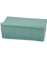 ZZ ručníky zelené jednovrstvé