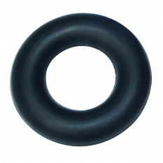 YATE Posilovací kroužek - tuhý černý