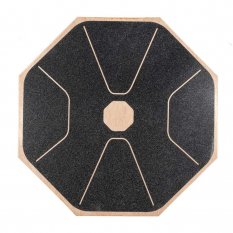 YATE Balanční deska - dřevěná, osmiúhelník