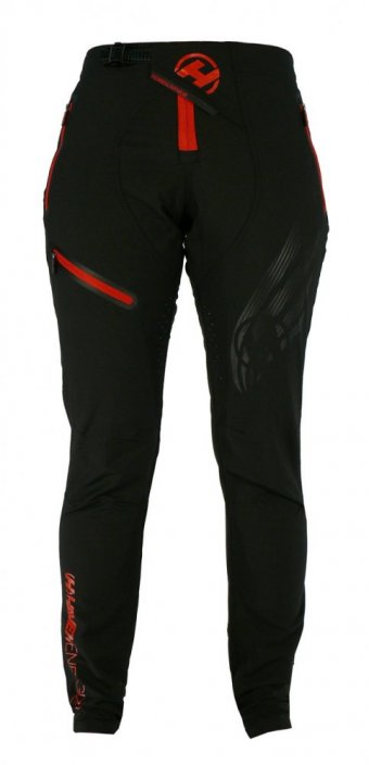 Kalhoty HAVEN ENERGIZER LONG black/red - men/women L (design 2)