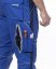 Nohavice s trakmi ARDON®URBAN+ stredne modré royal skrátené