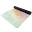 YATE Yoga mat prírodná guma, vzor P, 4 mm - dúhová