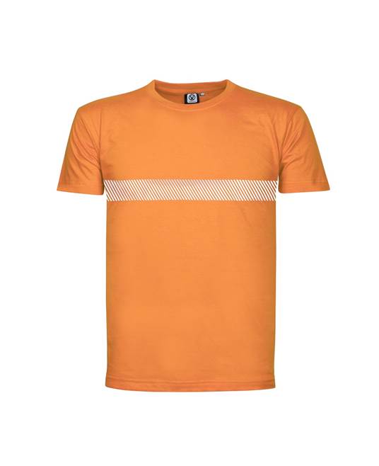 Tričko ARDON®XAVER s reflex. pruhom oranžové