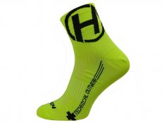 Ponožky HAVEN LITE Silver NEO yellow/black 2 páry vel. 1-3 (34-36)