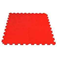 YATE Fitness Homefloor SET 4 ks/balenie, červená