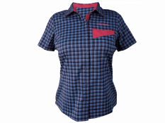 Košile HAVEN AGNESS SLIMFIT women, blue/pink XS