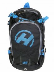 Hydratační batoh HAVEN LUMINITE II 18l black/blue s rezervoárem 2l