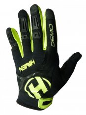 Dlouhoprsté rukavice HAVEN DEMO LONG black/green XS