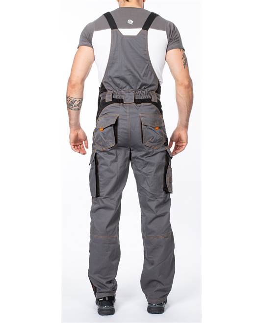 Nohavice s trakmi ARDON®VISION šedé predĺžené