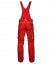 Nohavice s trakmi ARDON®URBAN+ jasne červené skrátené