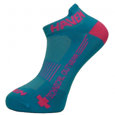 Ponožky HAVEN SNAKE Silver NEO blue/pink 2 páry vel. 1-3 (34-36)