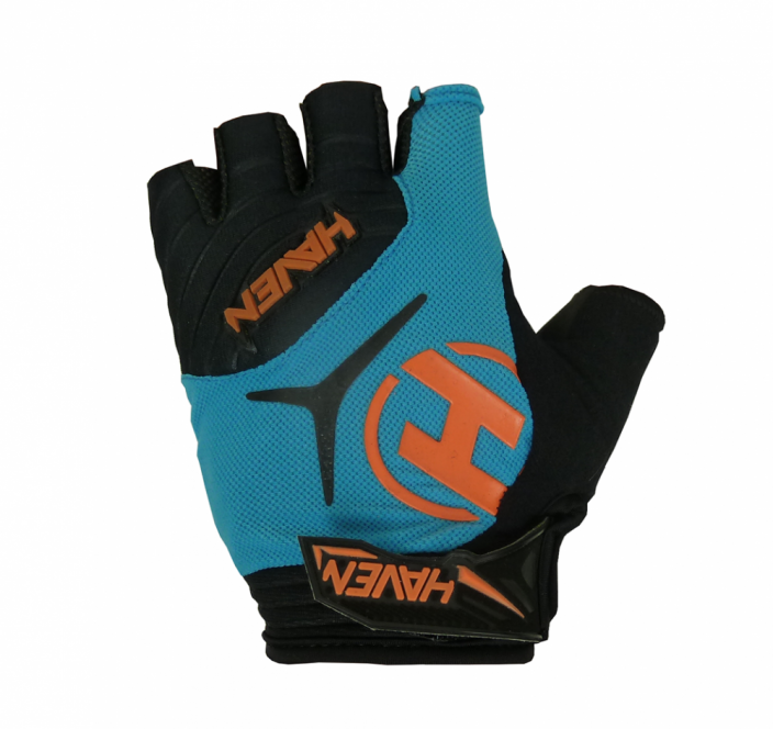 Krátkoprsté rukavice HAVEN DEMO SHORT blue/orange vel. XS