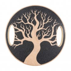 YATE Balanční deska - dřevěná, strom
