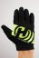 Dlhoprsté rukavice HAVEN PURE black/green XXS