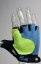 Krátkoprsté rukavice HAVEN KIOWA SHORT blue/green vel. XXS