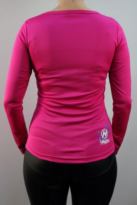 Dámský dres HAVEN AMAZON LONG pink/blue XS