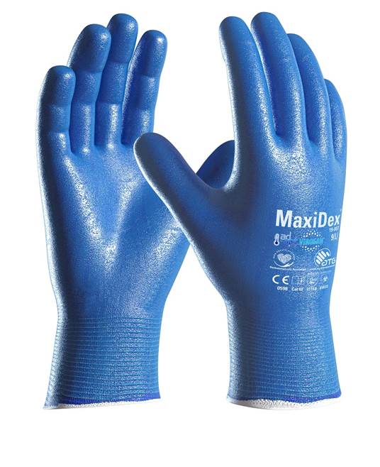ATG® máčané rukavice MaxiDex® 19-007 06/XS