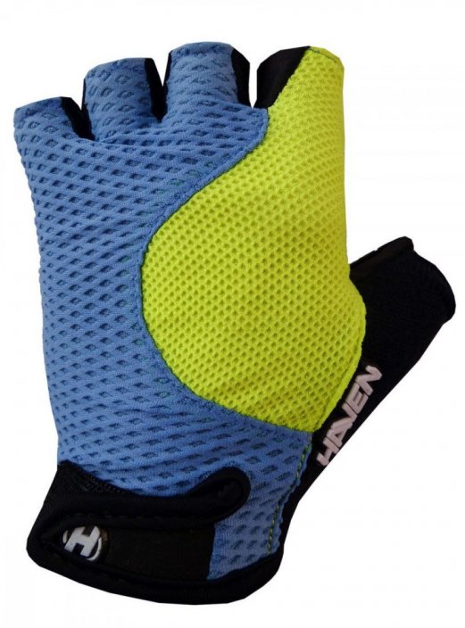 Krátkoprsté rukavice HAVEN KIOWA SHORT blue/green vel. XXS