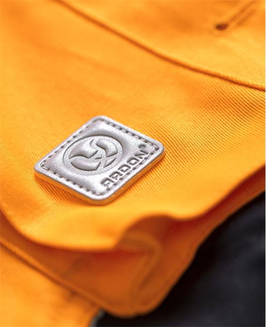 Reflexní kalhoty s laclem ARDON®SIGNAL+ oranžovo-černé