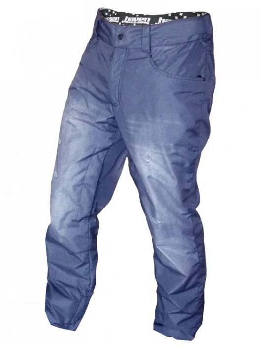 Zimné membránové nohavice Haven Jekyll blue jeans veľkosť S