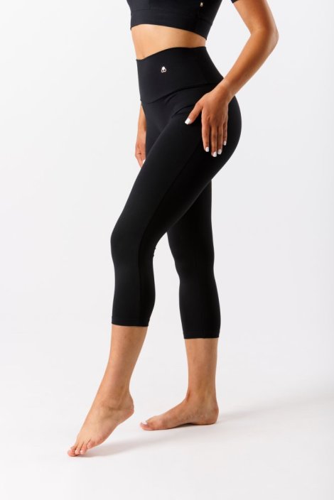 GoldBee Capri Legíny B2 Black - 5XL