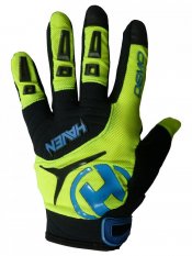 Dlhoprsté rukavice HAVEN DEMO LONG green/blue XS
