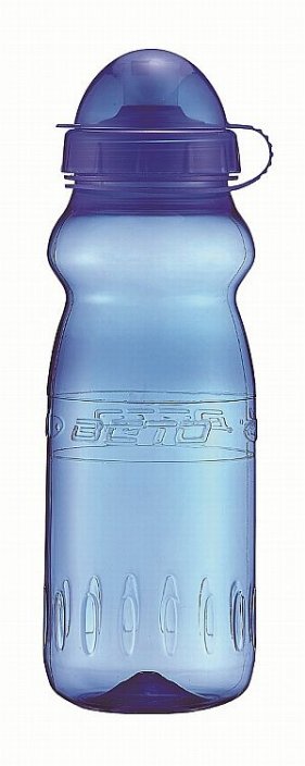 Fľaša na pitie BETO 0,6 l Transparent Blue