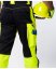 Reflexní kalhoty s laclem ARDON®SIGNAL+ žluto-černé zkrácené