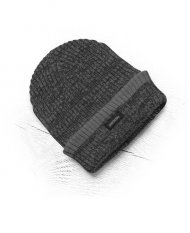 Zimná čiapka pletená fleece ARDON®VISION Neo čierno-šedá