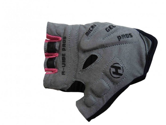 Krátkoprsté rukavice HAVEN DEMO SHORT black/pink XXS