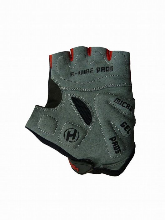 Krátkoprsté rukavice HAVEN DEMO SHORT black/red vel. XS