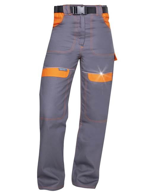 Dámské kalhoty ARDON®COOL TREND  šedo-oranžové