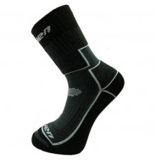 Detské ponožky HAVEN TREKKING Silver black/green a black/grey 2 páry veľ. 34-36 (1-3)