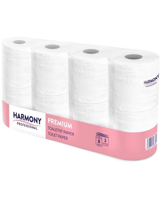 Toaletný papier 3vrstvový (8ks/balenie, cena/balenie)