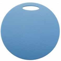 YATE Sedátko okrúhle 1-vrstvové, priemer. 35 cm sv.modré