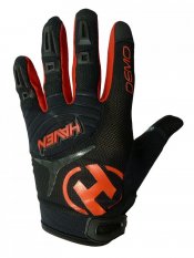 Dlouhoprsté rukavice HAVEN DEMO LONG black/red XS